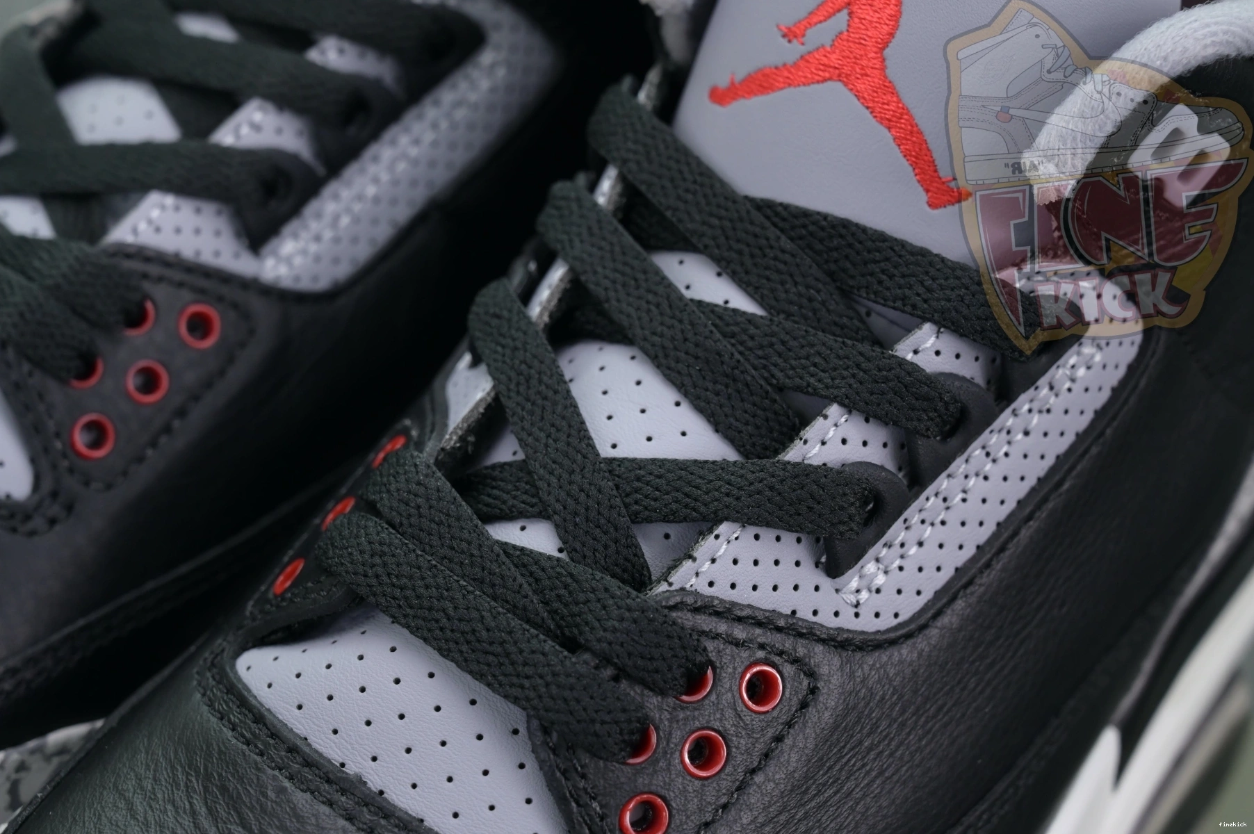 Air Cement Reimagined” 3“Black Jordan 0828